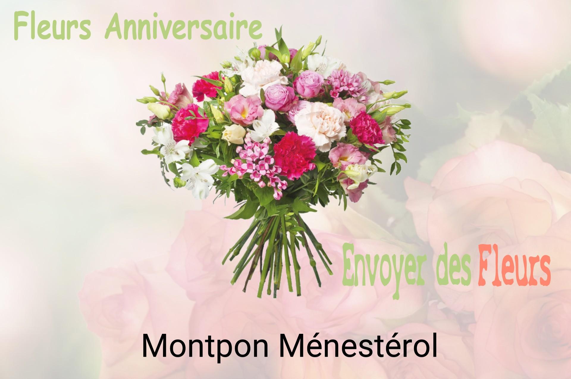 Bouquet de fleurs d’anniversaire livré à Montpon-Ménestérol